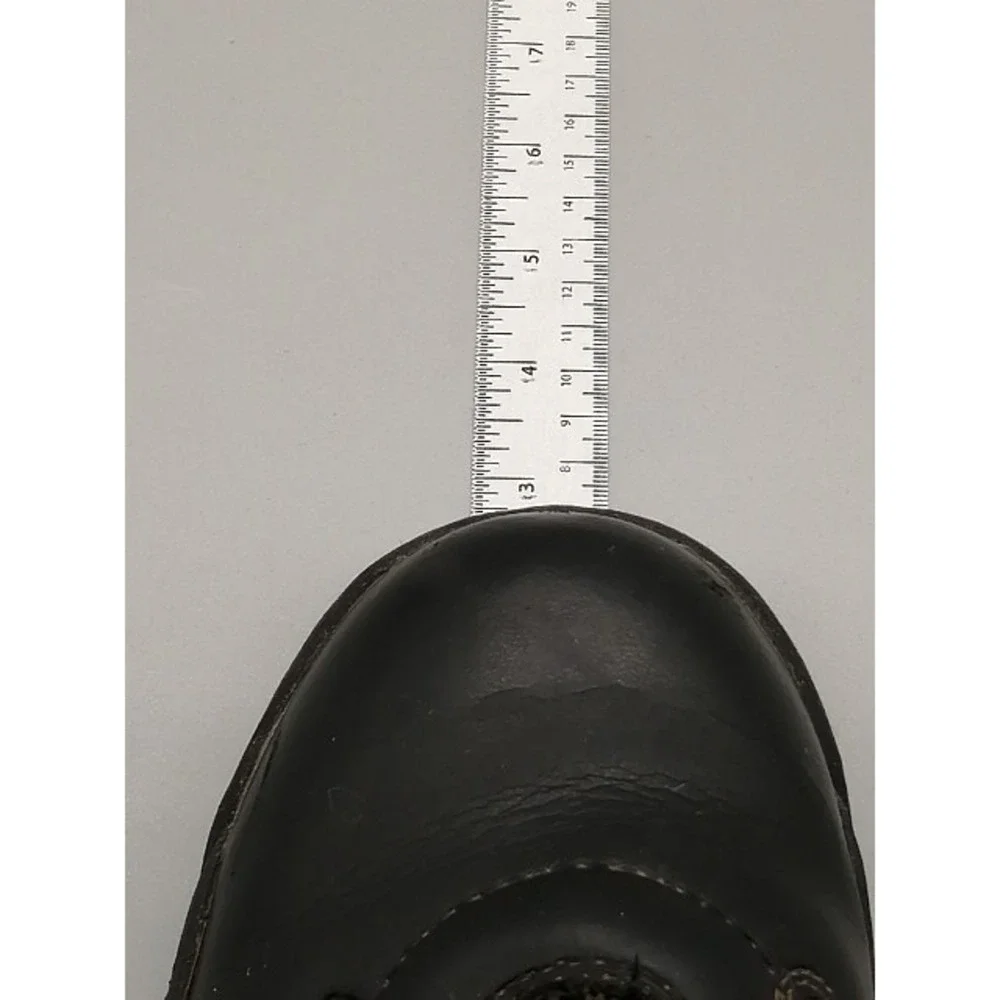 Galls Boots Mens Black 9.5 Wide Tactical Duty Work Shoe Leather Hard Toe SP430
